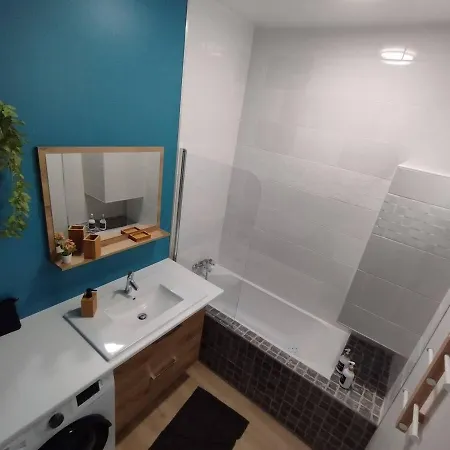 Daire Cote Sable Ambiance Bord De Dans Le Centre *