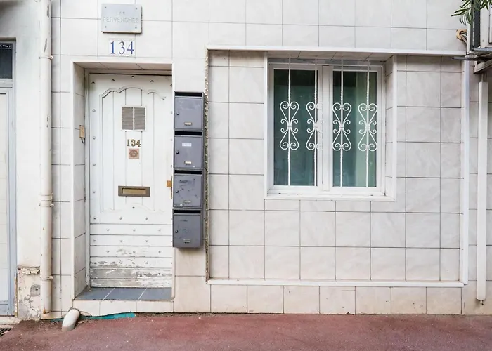 Cote Sable Ambiance Bord De Dans Le Centre Апартаменты Антиб